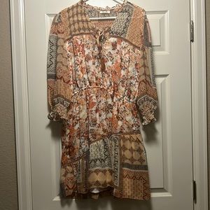 Miss Me long sleeve Dress
